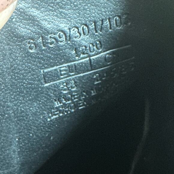 Zara Boots Brown Leather Pull-On Chelsea Ankle Bootie Size 38 - Picture 5 of 7